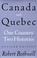 Cover of: Canada and Québec