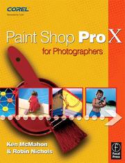 Cover of: Paint Shop Pro X for Photographers