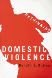 Cover of: Rethinking Domestic Violence