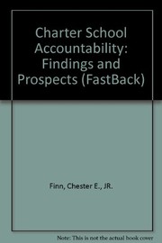 Cover of: Charter School Accountability: Findings and Prospects (FastBack)
