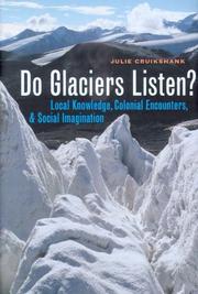 Cover of: Do Glaciers Listen? by Julie Cruikshank