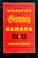 Cover of: A History of Migration from Germany to Canada 1850-1939