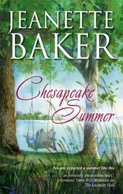 Cover of: Chesapeake Summer by Jeanette Baker