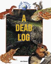 Cover of: A dead log