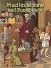 Cover of: Medieval law and punishment by Donna Trembinski