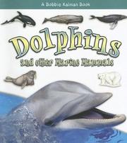 Cover of: Dolphins and other marine mammals
