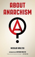 Cover of: About Anarchism