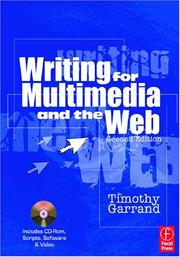 Cover of: Writing for Multimedia and the Web by Timothy Garrand