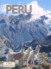 Cover of: Peru by Bobbie Kalman, David Schimpky, Tammy Everts, Carolyn Black, Bobbie Kalman, David Schimpky