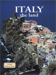 Cover of: Italy - the Land (Lands, Peoples, and Cultures)