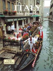 Cover of: Italy - the People (Lands, Peoples, and Cultures) by Greg Nickles, Greg Nickles