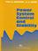 Cover of: Power system control and stability