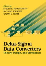 Cover of: Delta-Sigma Data Converters: Theory, Design, and  Simulation