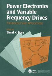 Power electronics and variable frequency drives