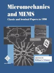 Cover of: Micromechanics and MEMS | William S. Trimmer