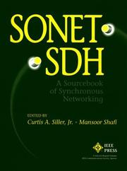 Cover of: SONET/SDH by edited by Curtis A. Siller, Jr., Mansoor Shafi ; IEEE Communications Society, sponsor.