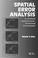 Cover of: Spatial error analysis