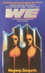 Cover of: We by Евгений Иванович Замятин