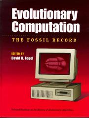 Cover of: Evolutionary computation by edited by David B. Fogel.