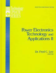 Power electronics technology and applications, 1997