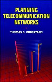 Cover of: Planning telecommunication networks