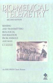Bio-Medical Telemetry by R. Stuart MacKay