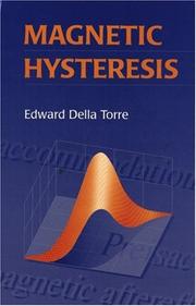 Cover of: Magnetic hysteresis by Edward Della Torre