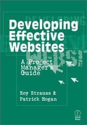 Cover of: Developing effective websites: a project manager's guide