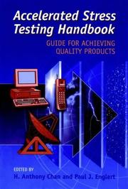 Cover of: Accelerated Stress Testing Handbook: Guide for Achieving Quality Products