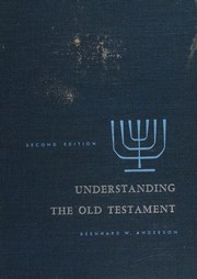 Cover of: Understanding the Old Testament by 