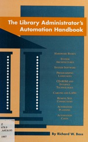 Cover of: The library administrator's automation handbook