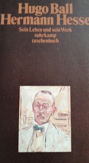 Cover of: Hermann Hesse by Hugo Ball