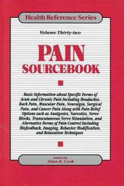 Cover of: Pain sourcebook