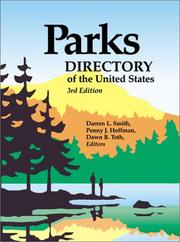 Cover of: Parks Directory of the United States & Canada : A Guide to Nearly 5,000 National, State, Provincial, and Urban Parks in the United States and Canada