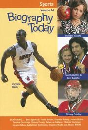 Cover of: Biography Today Sports by Cherie D. Abbey