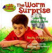 Cover of: The worm surprise by Becky Freeman