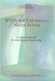 Cover of: When your marriage needs repair by Hawkins, David