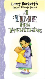 Cover of: A time for everything