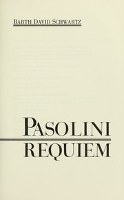 Cover of: Pasolini requiem