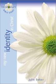 Cover of: My New Identity in Christ (The Fresh Start Series)