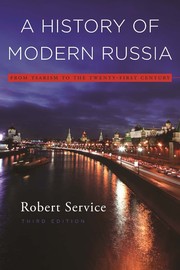 Cover of: A history of modern Russia by Robert Service