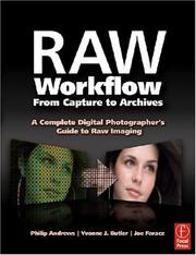 Raw workflow from capture to archives by Philip Andrews