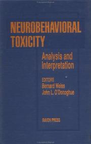 Neurobehavioral toxicity