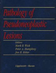Cover of: Pathology of pseudoneoplastic lesions | 