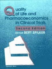 Cover of: Quality of life and pharmacoeconomics in clinical trials