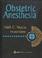 Cover of: Obstetric anesthesia