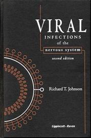 Cover of: Viral infections of the nervous system by Johnson, Richard T.