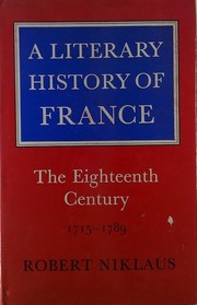 Cover of: The eighteenth century, 1715-1789