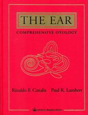 Cover of: The Ear by Rinaldo F Canalis, Paul R Lambert