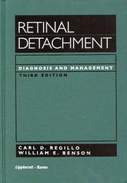 Cover of: Retinal detachment: diagnosis and management.